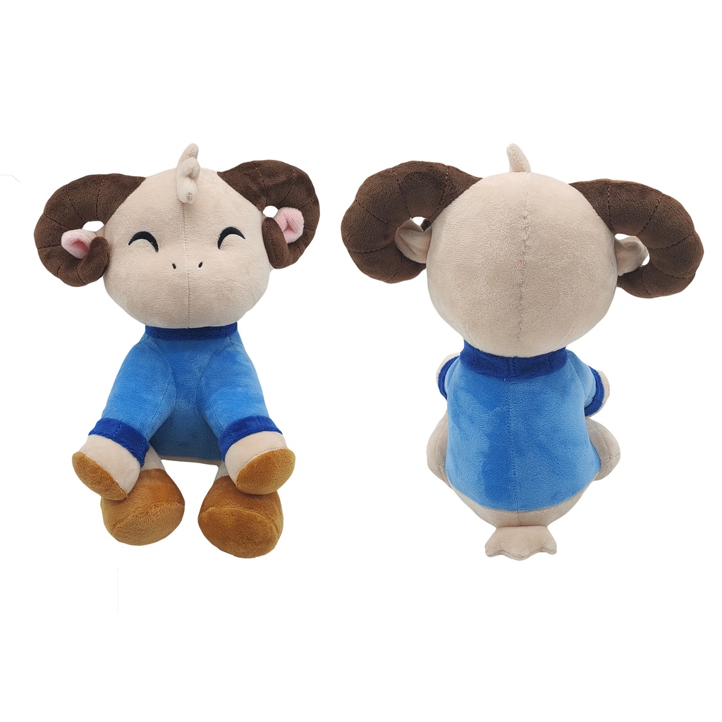 Jual 25cm Cartoon JSchlatt Ram Plush 