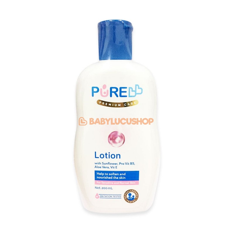 PURE Baby LOTION 80ml 200ml Purebaby Body Lotion PureBB