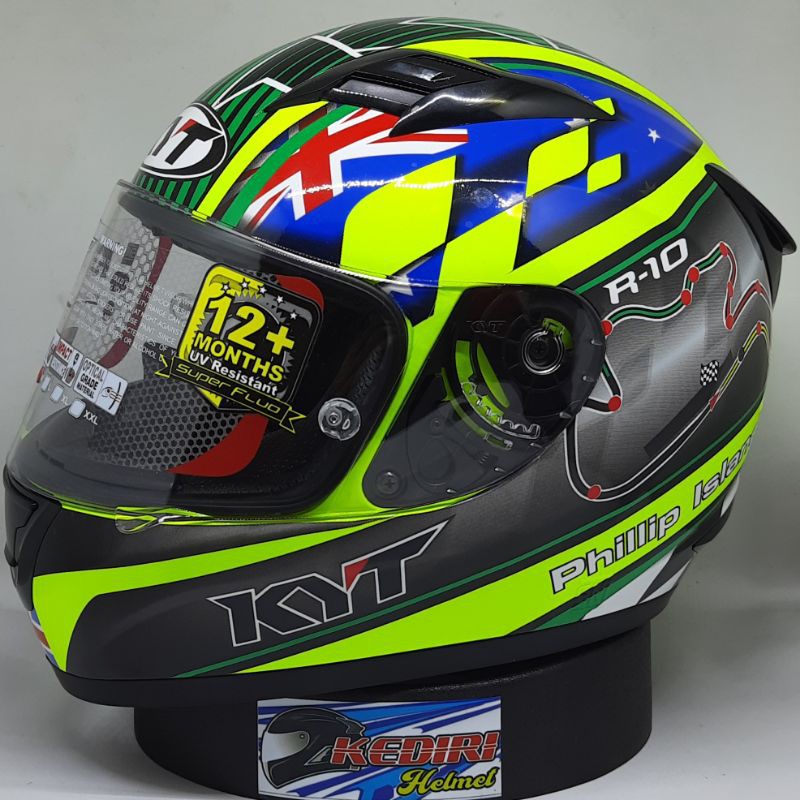 Helm KYT R10  Phillip island San marino race edition