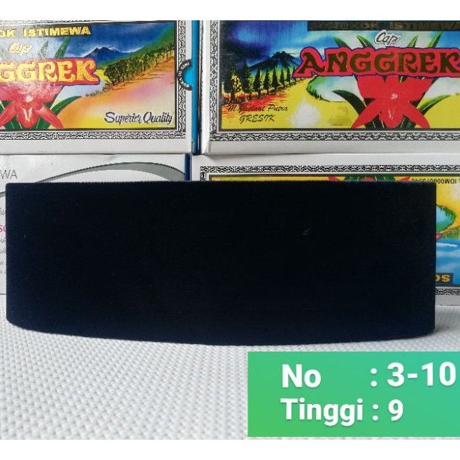 10.10 SALE Peci/Songkok Anggrek Hitam beludru Terbaik