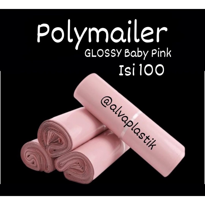 

Plastik POLYMAILER Grosir Baby Pink Plastik Packing POLYMAILER Baby Pink Semi Glossy