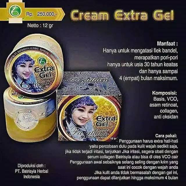 

Cream Extra Gel