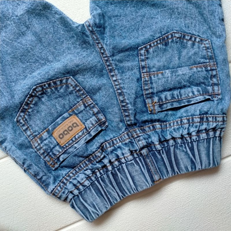 BOBO CELANA PENDEK ANAK JEANS COWOK 2 - 7 TAHUN