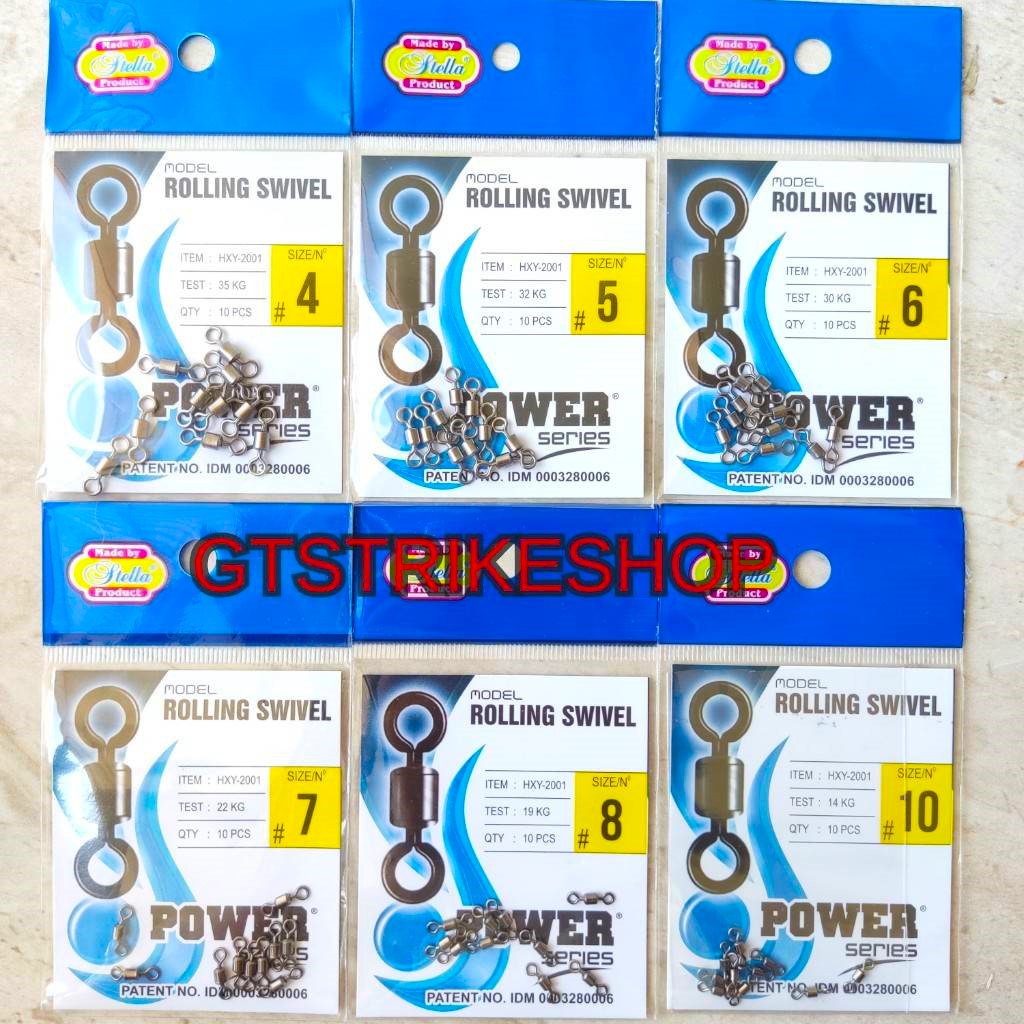 STELLA rolling swivel/ Kili-kili Pancing Murah