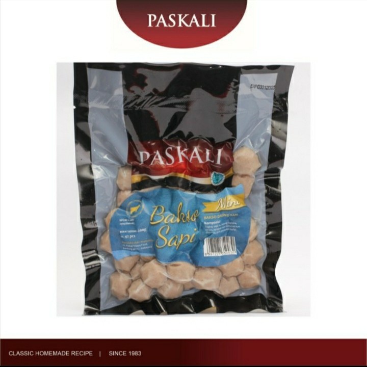 

Bakso Baso Sapi Mini 200 gr Original PD PASIRKALIKI PASKAL Bandung/Lezatt