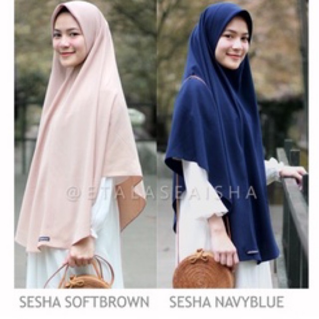 PROMO JILBAB HIJAB KHIMAR SEGI EMPAT INSTAN WOLFIS PREMIUM SYARI SESHA ORIGINAL BY AISHAHIJAB.ID-3