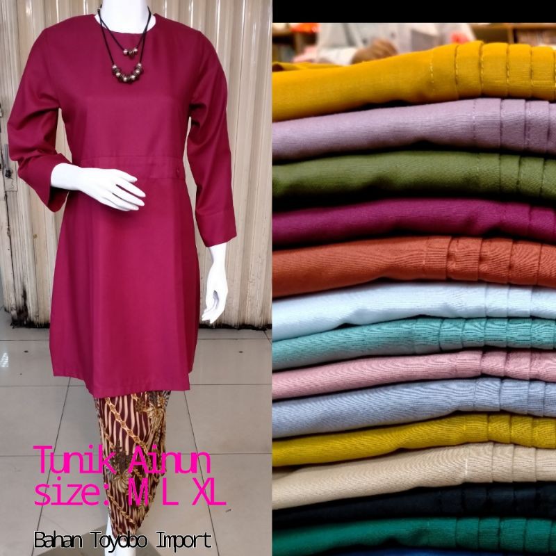 Realpict tunik toyobo fodu premium