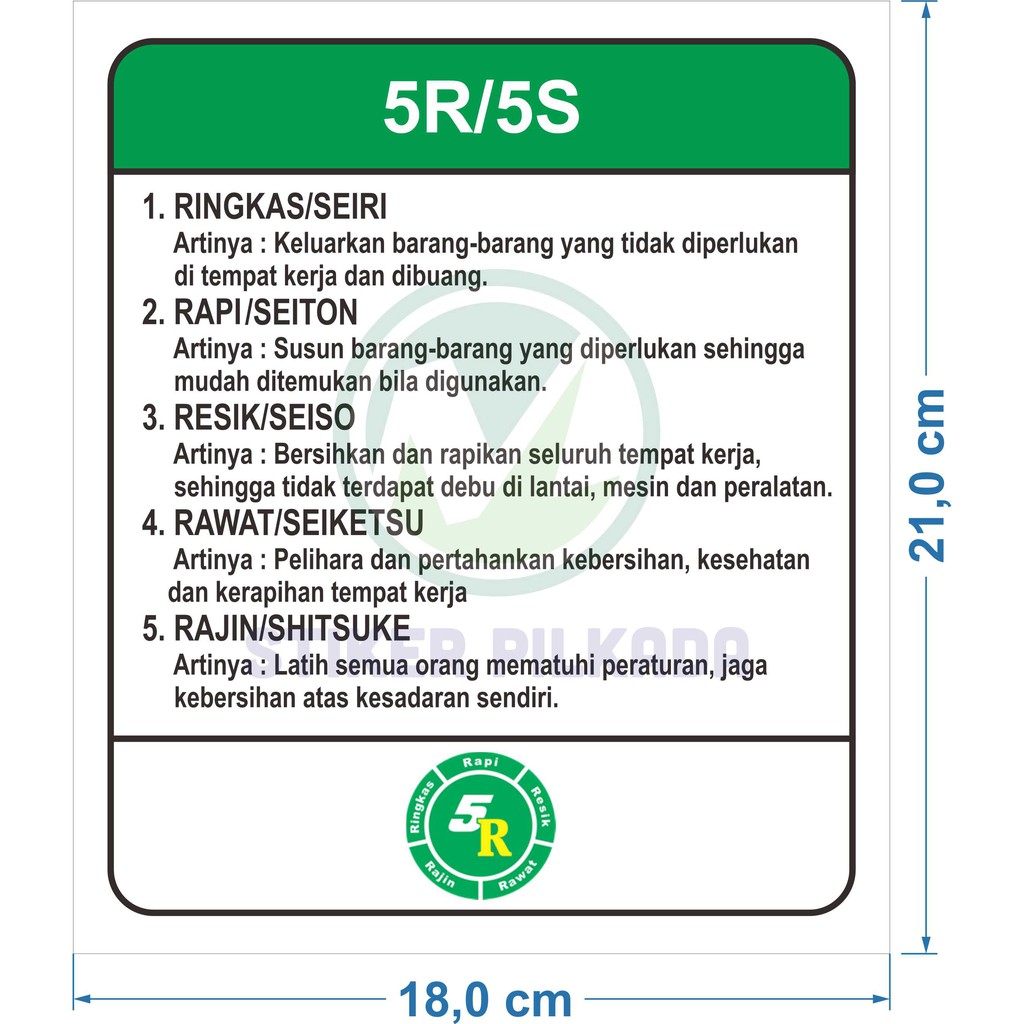 

STIKER VINYL 5R / 5S