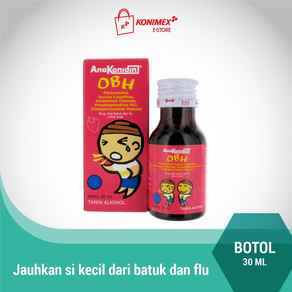 AnaKonidin Syrup Batuk 30ml/60ml ORIGINAL-BPOM