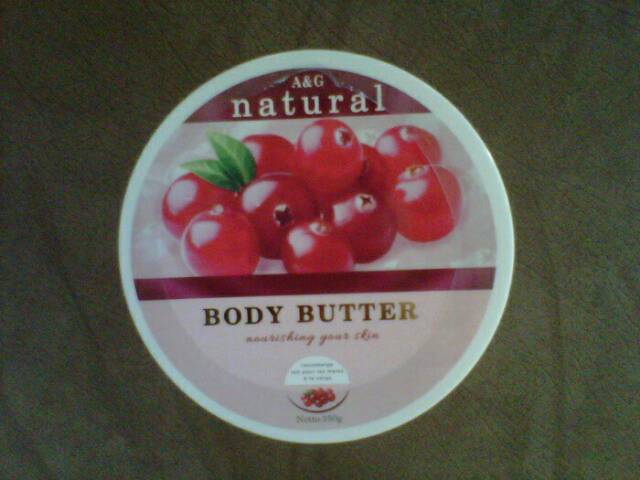 Cranberry A&amp;G / Ellemore satuan Hand body Lotion, Sabun Mandi Cair Shower Gel, Scrub , Body Butter