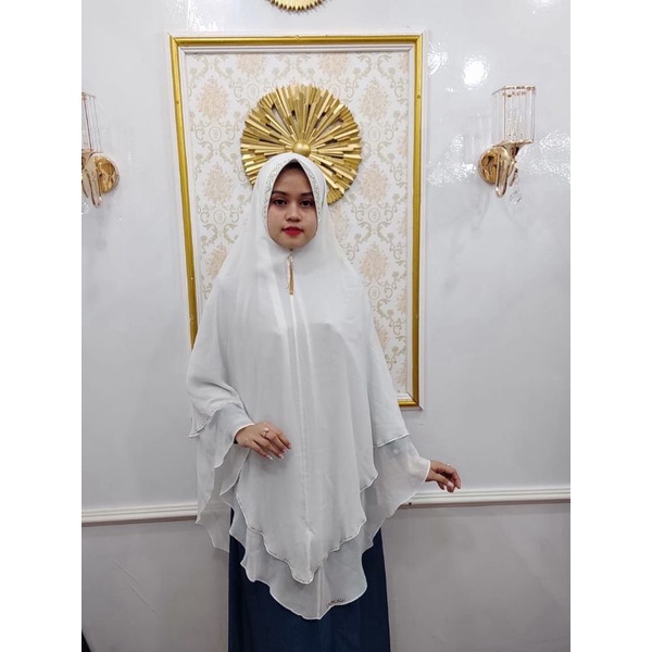 NENIKU JILBAB SYAR'I HIKMAT FASHION J1053