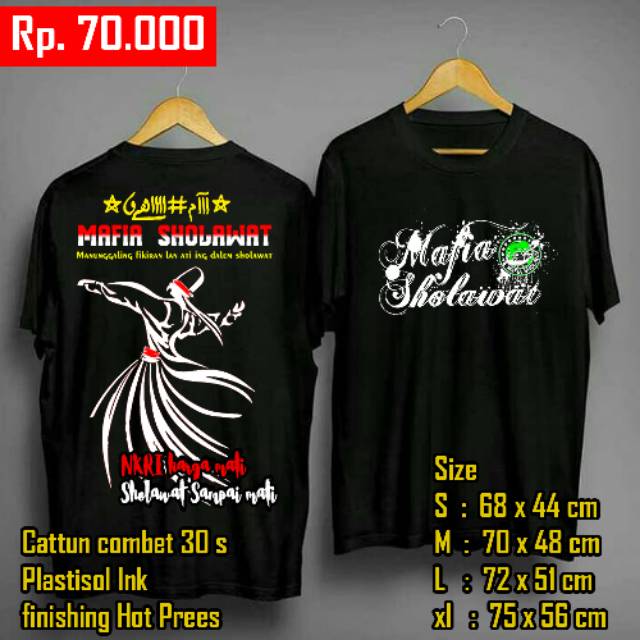 Kaos Mafia Sholawat 2020 Shopee Indonesia