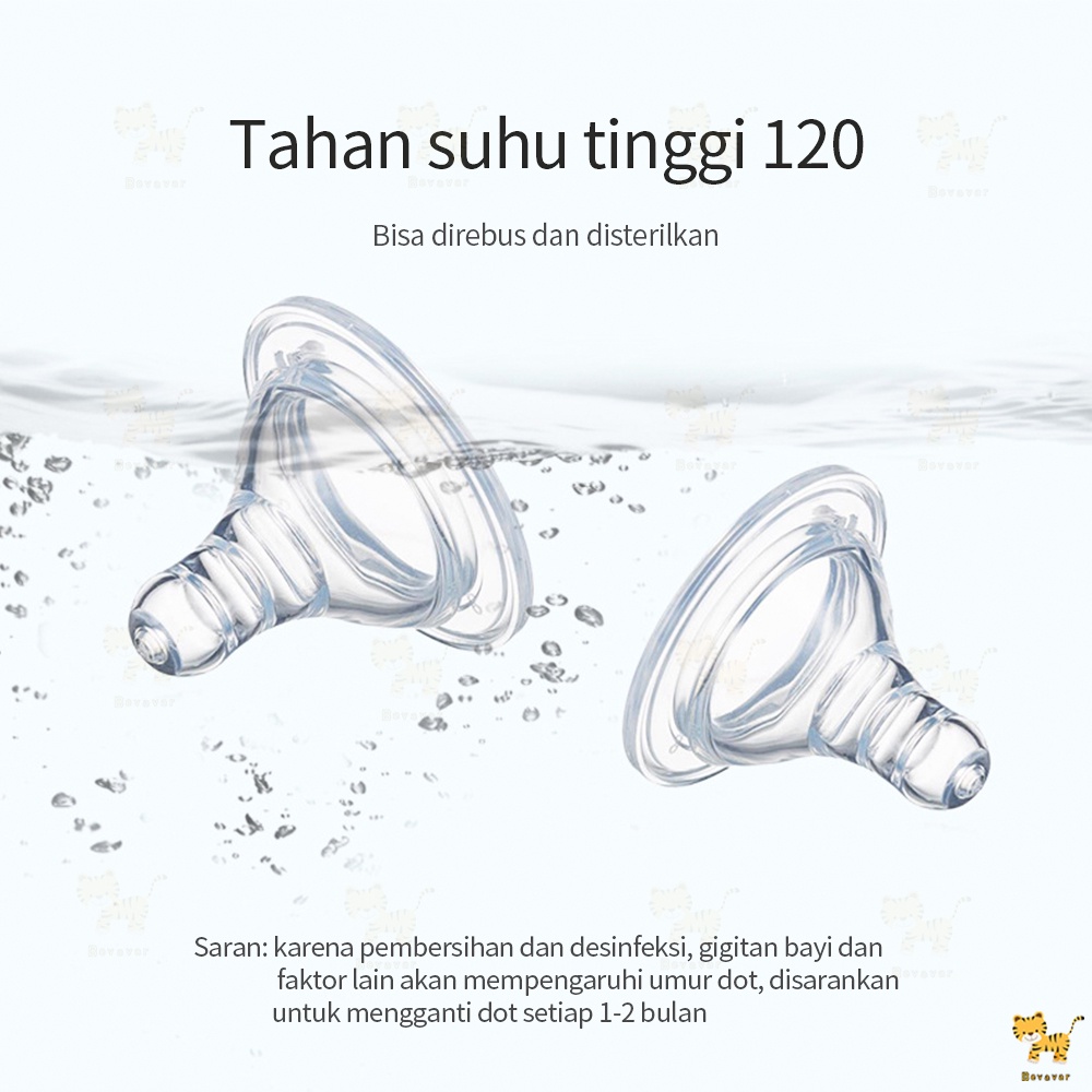 Dot bayi Bahan Silikon Anti Colic Empeng bayi Untuk Pigeon / Avent-6