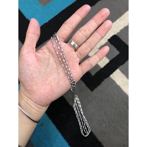 Rantai kalung mci titanium 316
