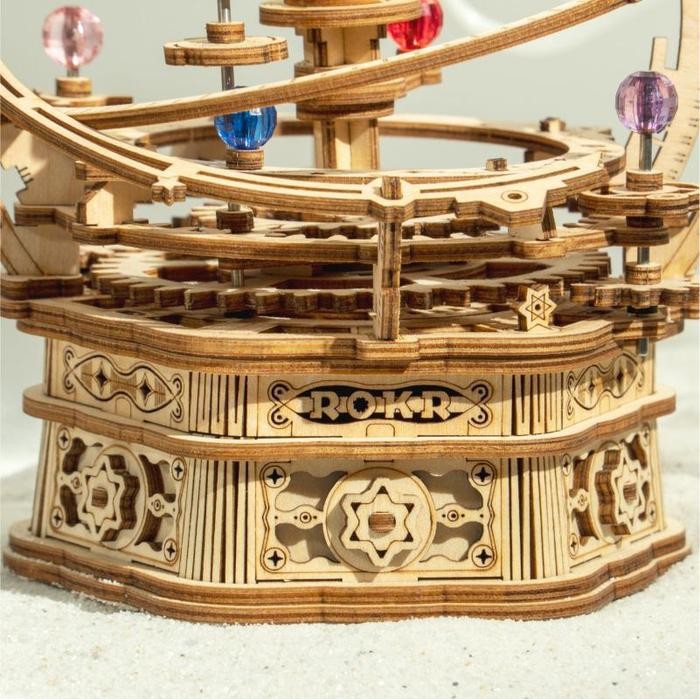 ROLIFE Robotime Starry Night Amk51 Orrery Mechanical Music Box Perfect Gift For Your Love One