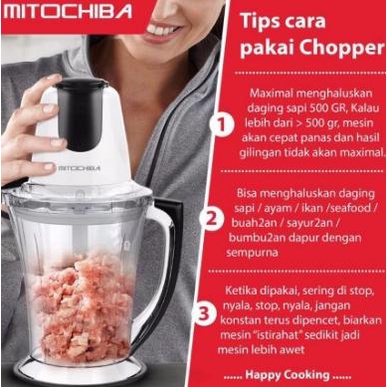 HOTLIST Chopper MITOCHIBA CH-200 Choper/blender multi fungsi garansi resmi