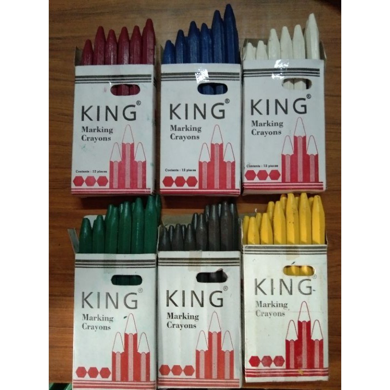 Crayon King /Crayon untuk kayu, besi