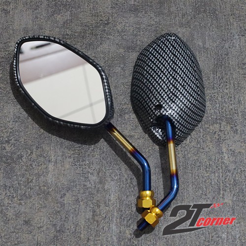Kaca Spion Pendek Honda Beat Model Karbon