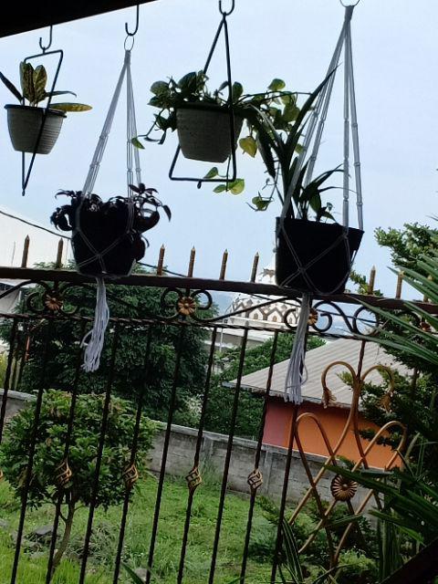 Tali Gantungan Pot Tali Kur Macrame/makrame