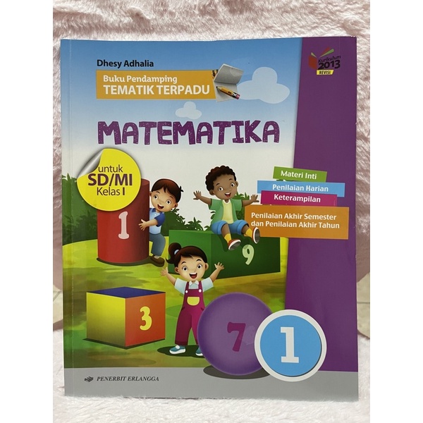 Pendamping Tematik Erlangga kelas 1