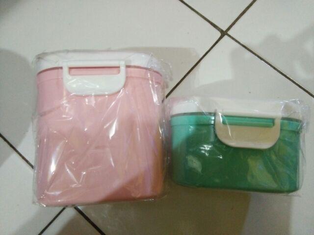 Large Tempat Kotak Penyimpanan Susu Bubuk Toples Portabel Sealed