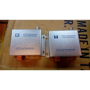 Video Balun Aktif 1 Channel / 1 Set / Receiver - Transciever
