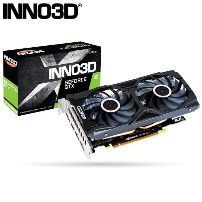 INNO3D VGA Card nVidia Geforce GTX 1660 Super Twin X2 6GB GDDR6 192Bit