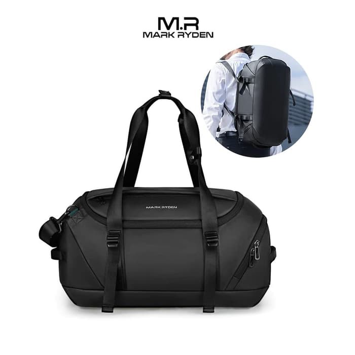 Mark Ryden MR8255 Travel Bag Duffle Luggage - Tas Travel - BLACK