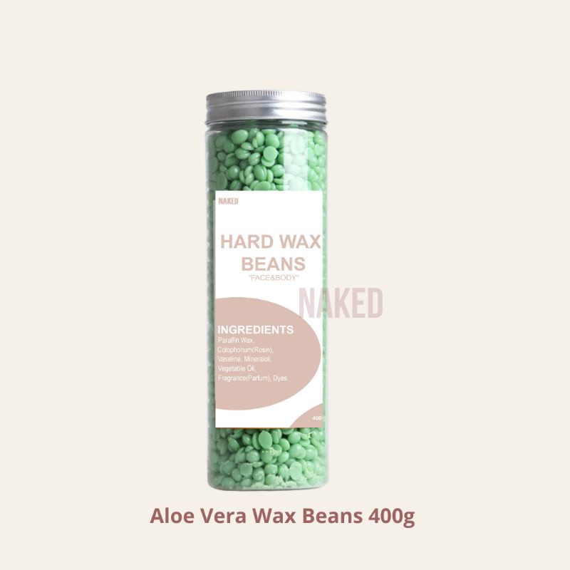 Biji waxing 400g Hard wax bean perontok bulu kaki ketiak tangan wax premium