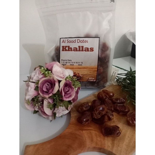 

kurma khalas al saad 1 kg