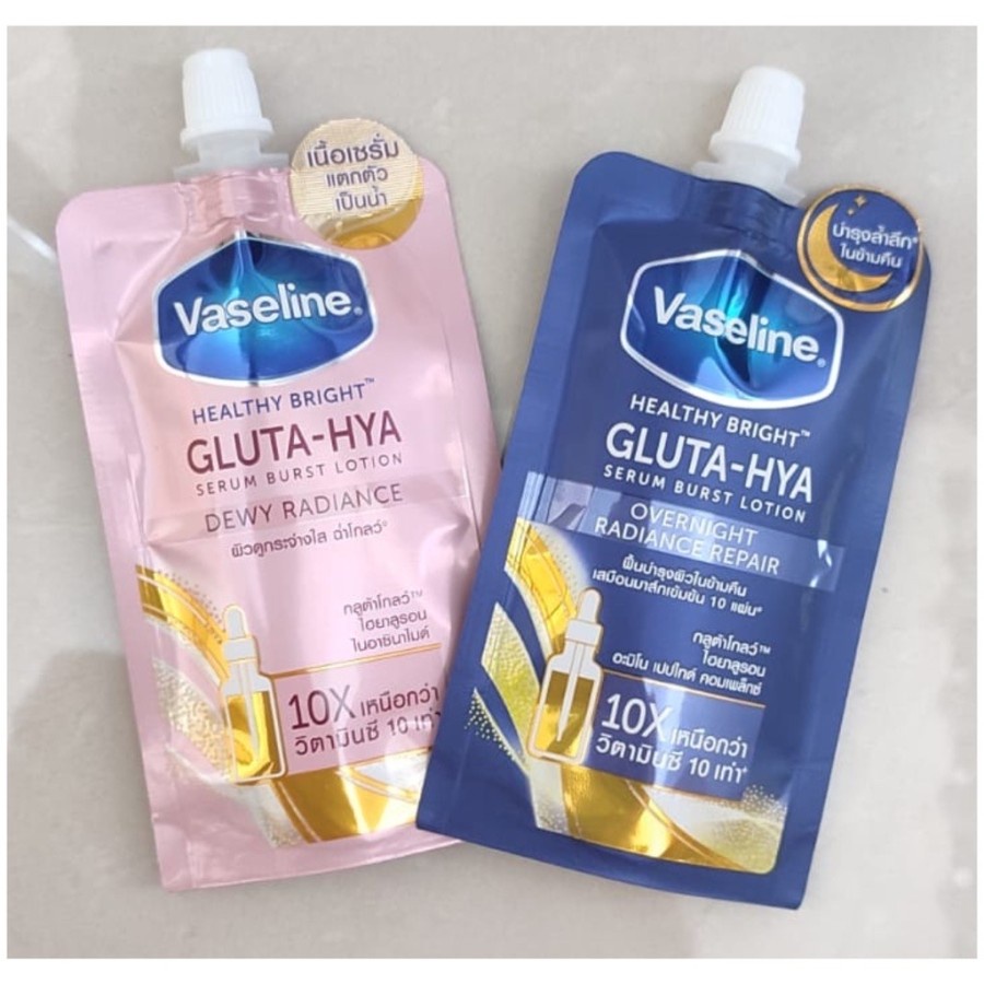 [READY] VASELINE GLUTA HYA SACHETS ORIGINAL THAILAND 30ML