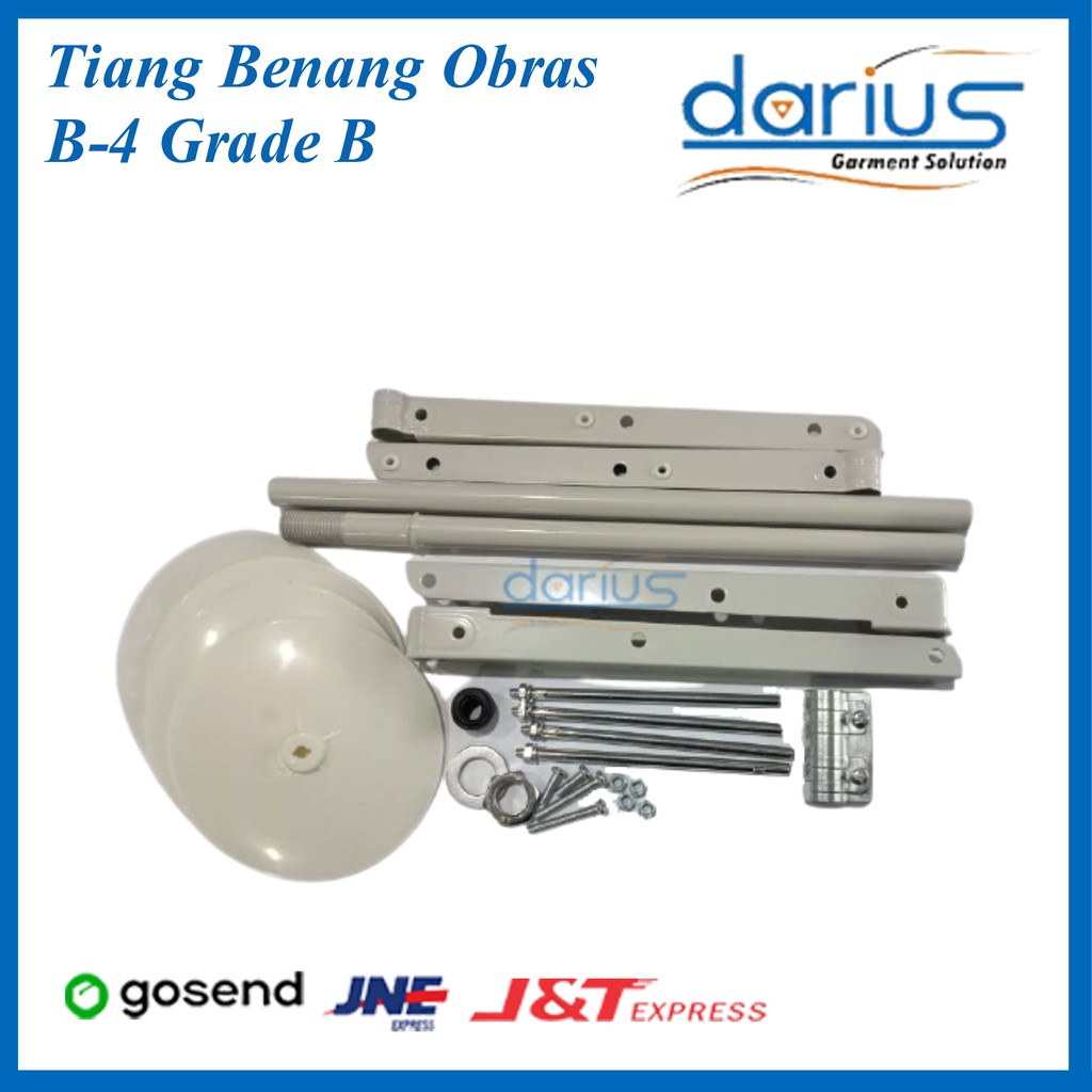 Tiang benang obras / dudukan benang obras benang 4