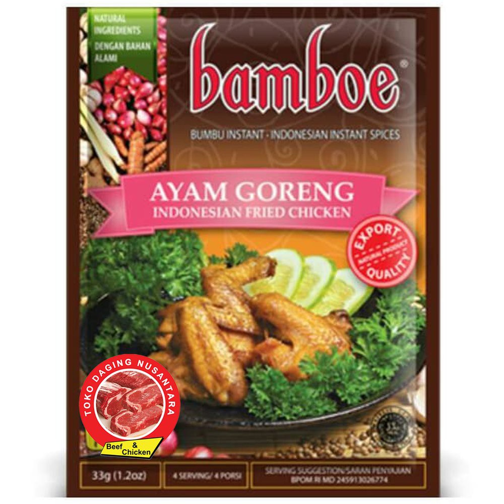 

Bumbu Bamboe Ayam Goreng