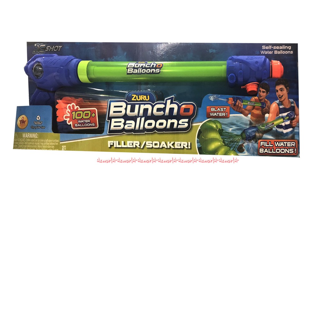 Zuru Buncho Ballons Filler Soaker Alat Pompa Balon Air