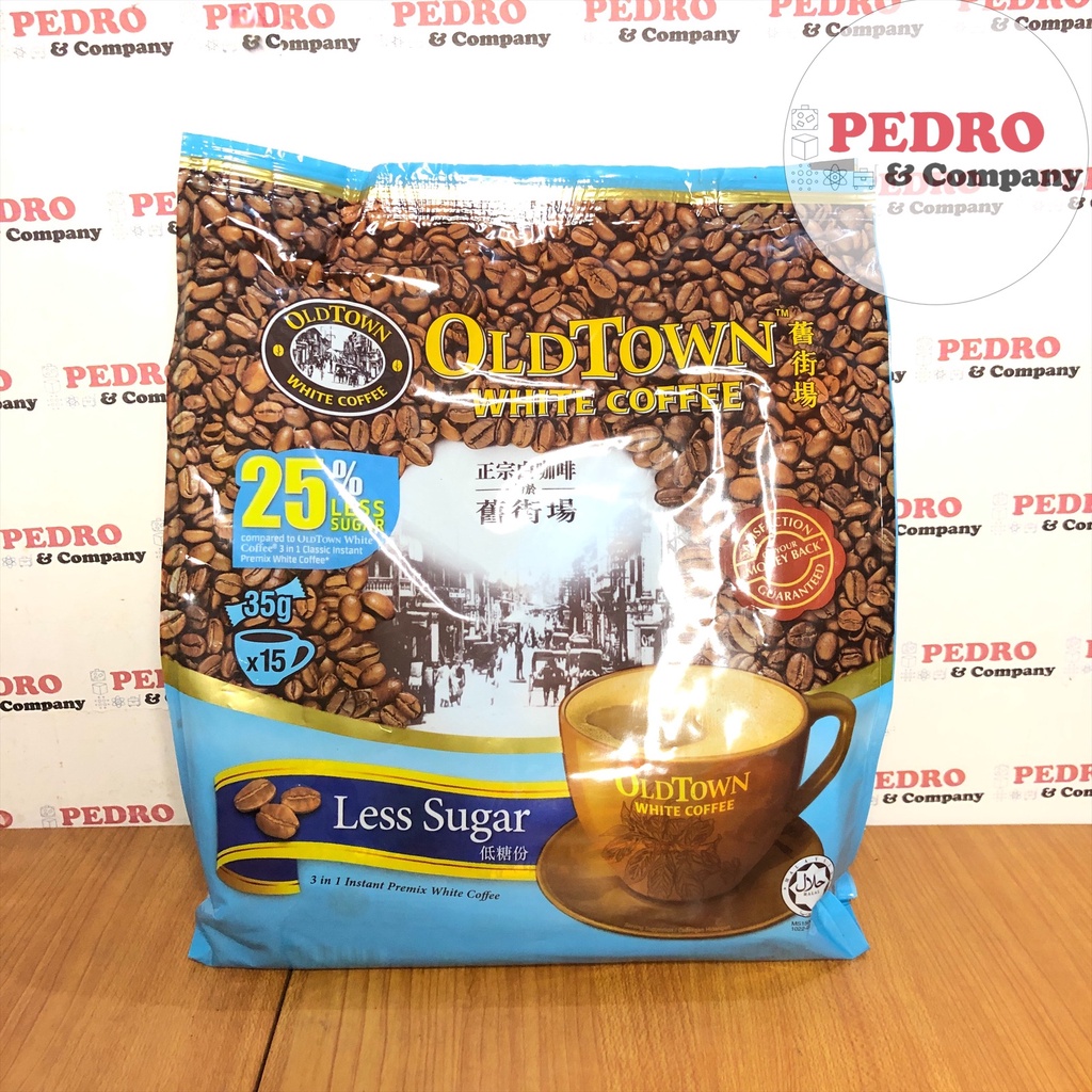 

Old town white coffee LESS SUGAR (35g x 15) - kurang gula instant kopi oldtown import malaysia