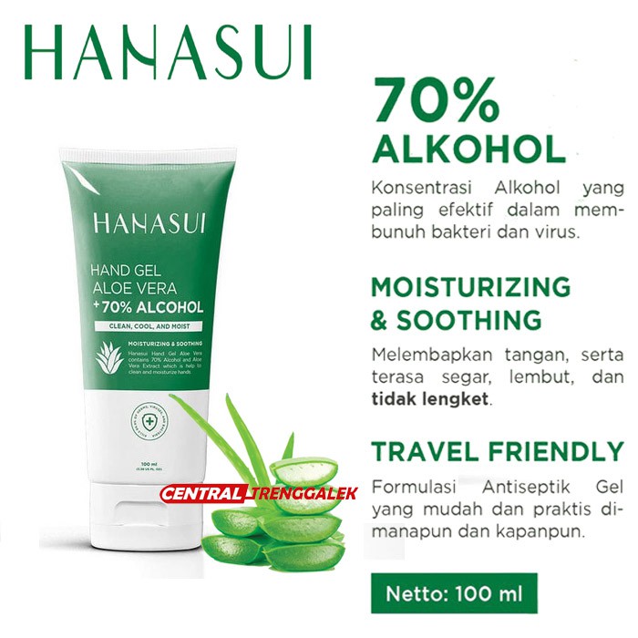 Hand Sanitizer Hanasui 100ml/centraltrenggalek