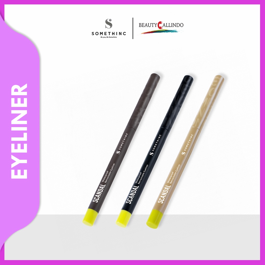 SOMETHINC SCANDAL Waterproof Retractable Eyeliner Pensil