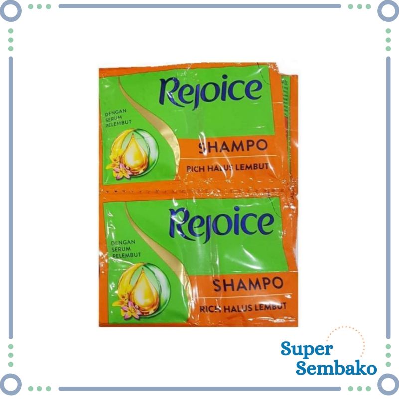 SAMPO / SHAMPO REJOICE RICH RENCENG ISI 12 SACHET