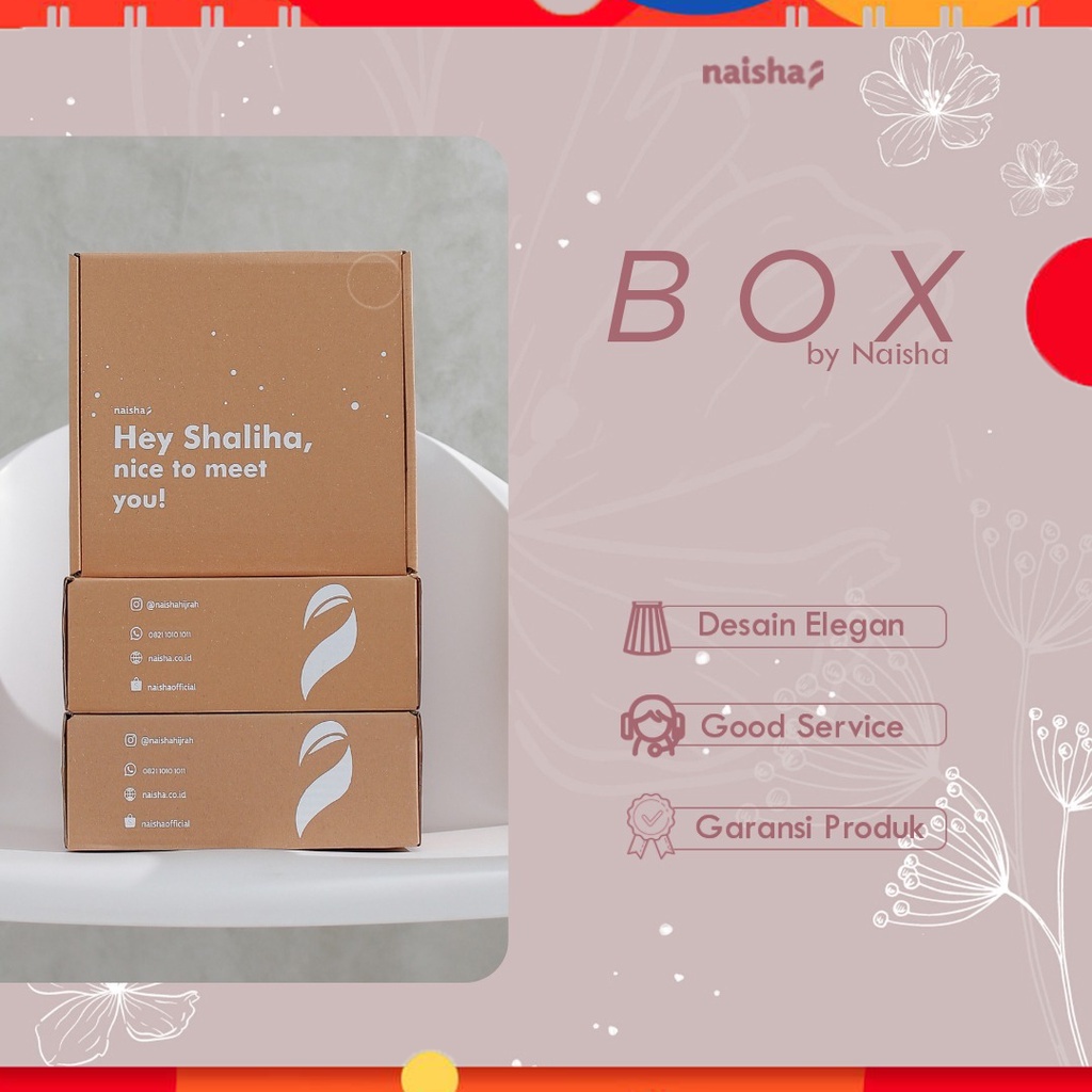 

Box / Kardus / Kotak / Packaging / Packing / Box Gift By Naisha