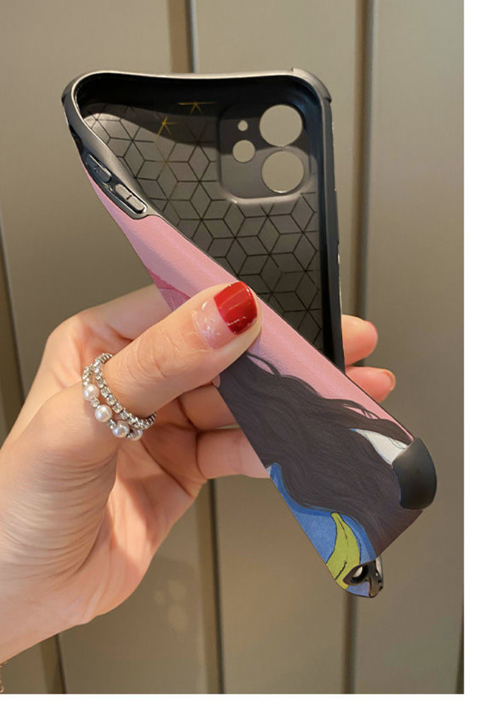 Casing Silikon IPhone 6 6sPlus 7 8Plus X XS XR XSMAX 11 pro 11promax 12promax Motif Gadis Bubble