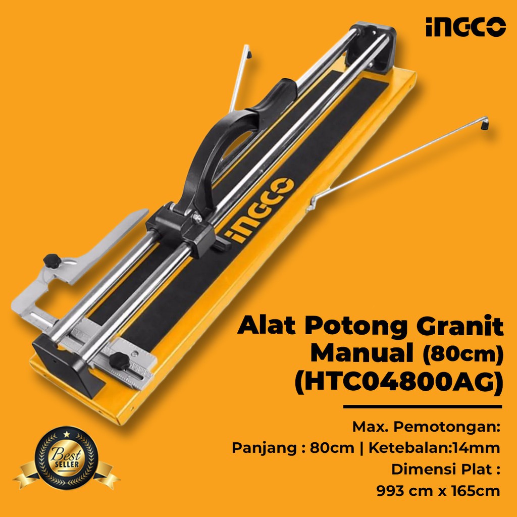 ALAT POTONG GRANIT KERAMIK MANUAL 80 CM INGCO