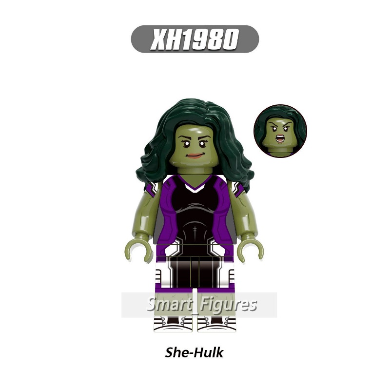 Mainan Action Figure Model Moon Knights Khonsu Layla Ms. Action Figure Marvel She-Hulk Mr.Hulk Action Figure Mini Model Knight KT1065 Untuk Koleksi