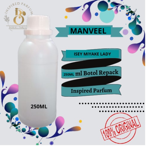 BIBIT PARFUM MURNI ISSEY MIYAKE LADY MANVEEL // 250ML REPACK