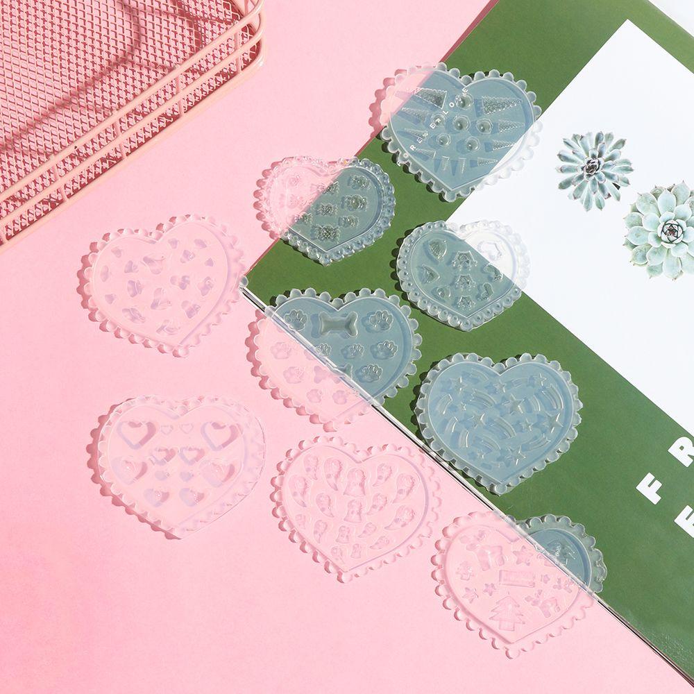 Preva Cetakan Silikon Nail Art Alat Kecantikan 3D Acrylic Tiny Beads Crystal Epoxy Molds