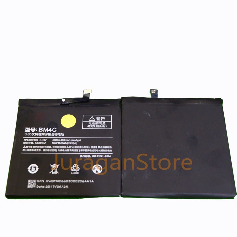 BATERAI BATRE XIAOMI MI MIX BM4C / MI MIX 2 BM3B / MI MIX 3 BM3K ORIGINAL