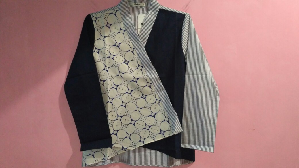 Print Batik Kimono Top