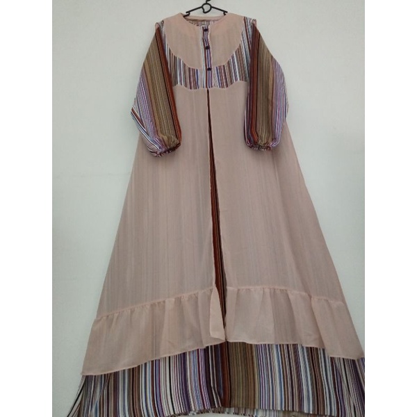 Gamis 2 in . Gamis Shakila Mix Ceruty