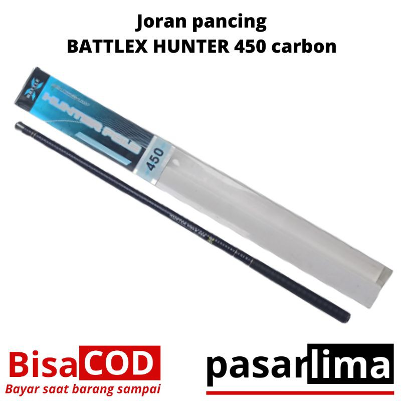 Joran BATTLE X HUNTER 450 pancing tegek carbon