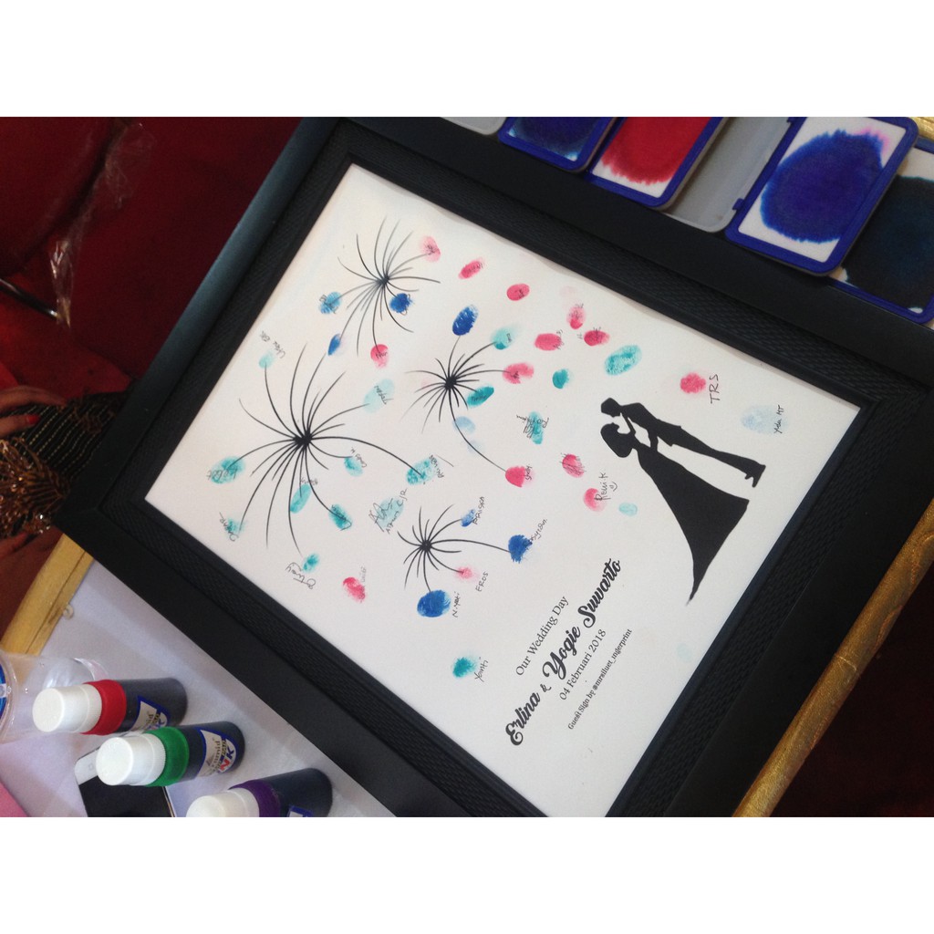 

SIZE A3 - FINGER PRINT GUEST SIGN