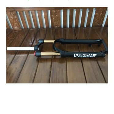 Fork Venom 27.5 Air T140 Black - Kuning